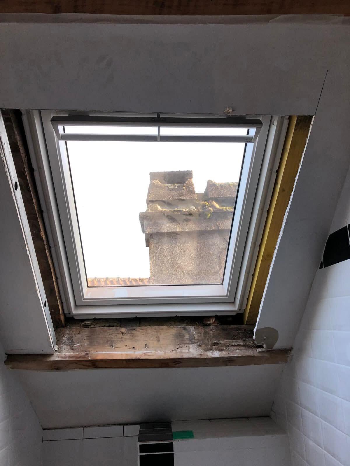Rénovation des chambres en comble avec création de salle de bain